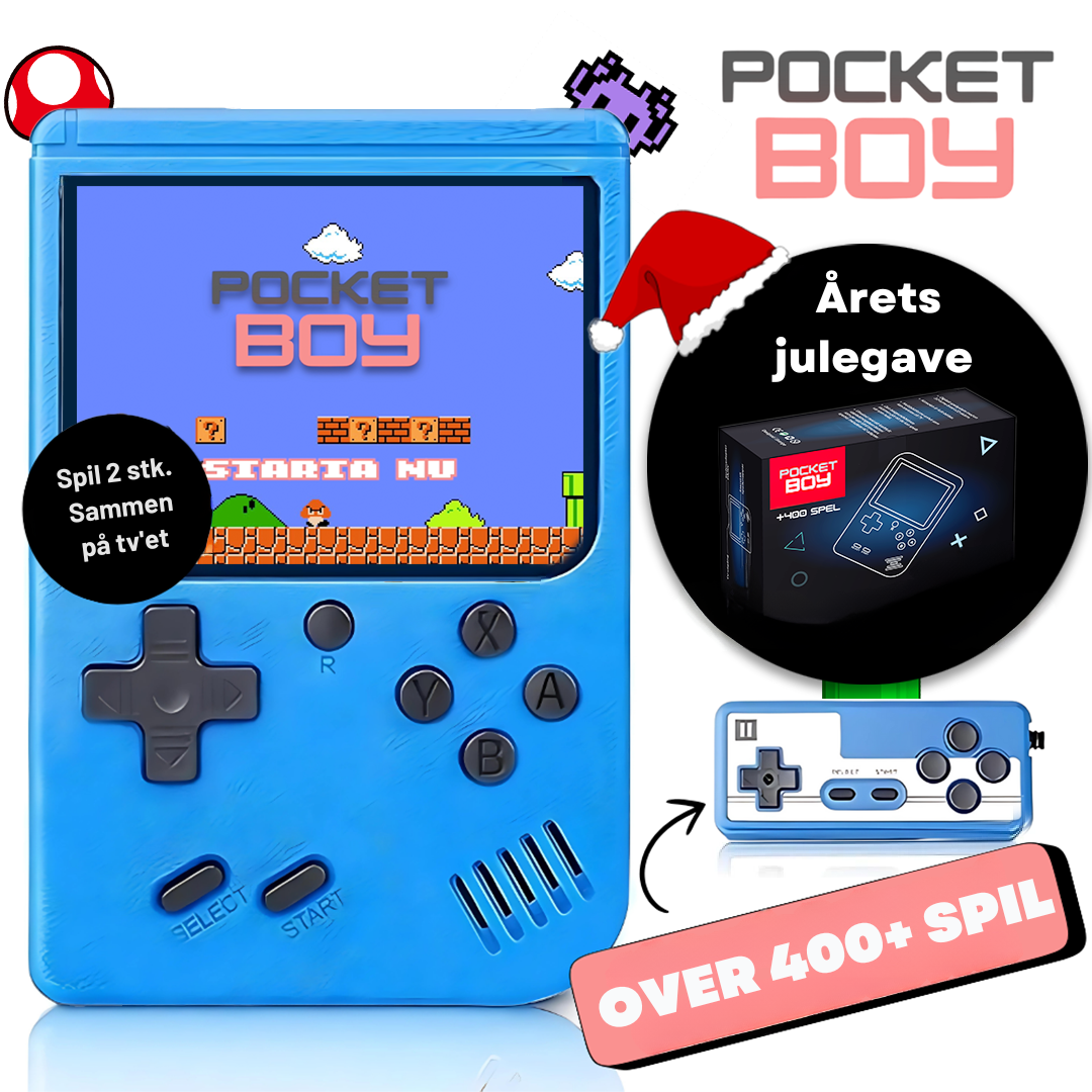 Pocketboy™  - Spillene, der formede din barndom -