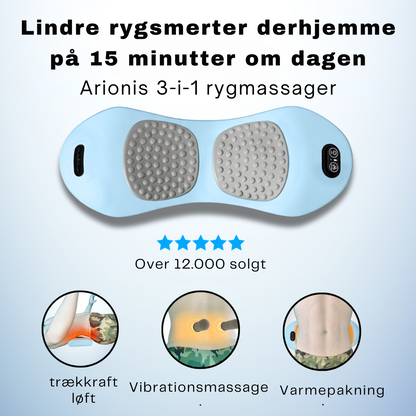 Arionis 3-i-1 rygmassager