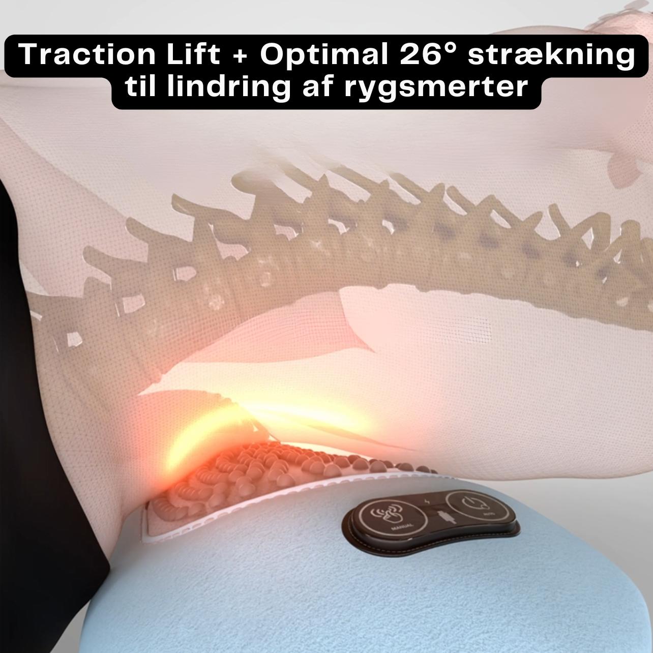 Arionis 3-i-1 rygmassager